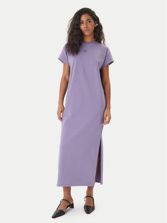 HUGO Sukienka codzienna Nalle_B 50540389 Fioletowy Regular Fit