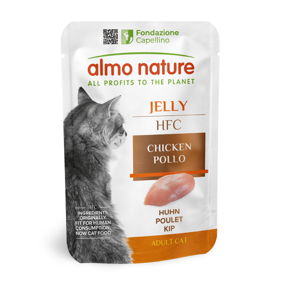 Almo Nature HFC w galarecie, 6 x 55 g - Kurczak