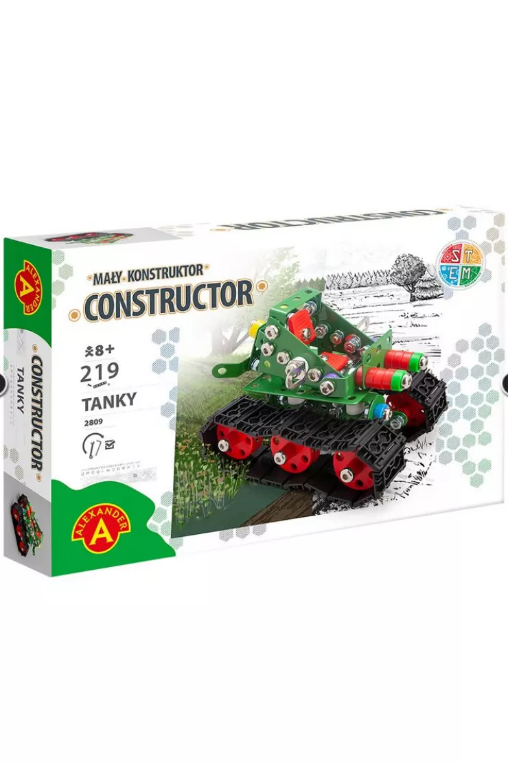  Mały konstruktor 219 el. Tanky