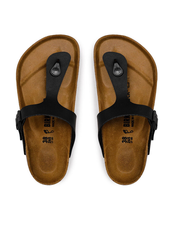 Birkenstock Japonki Gizeh 043691 Czarny