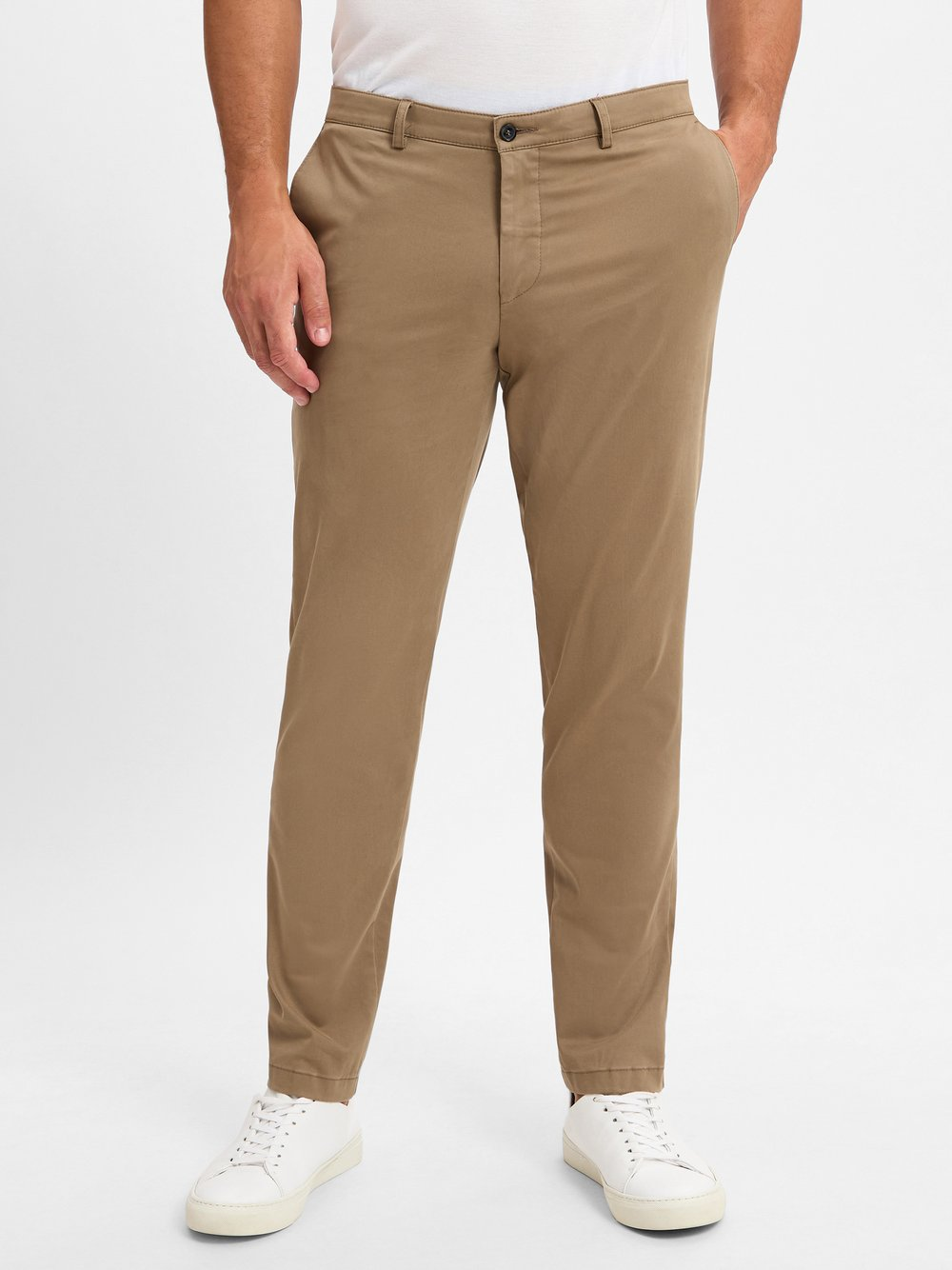 Finshley & Harding London Spodnie - Kyle Mężczyźni Bawełna brązowy, 50