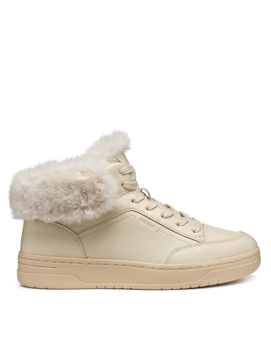Geox Sneakersy D Sedral Court D564QC 00085 C1122 Écru