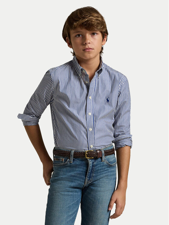 Polo Ralph Lauren Koszula 323862260002 Granatowy Regular Fit