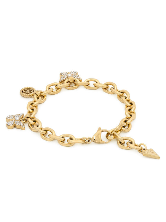 Guess Bransoletka JUBB06 130JW Złoty