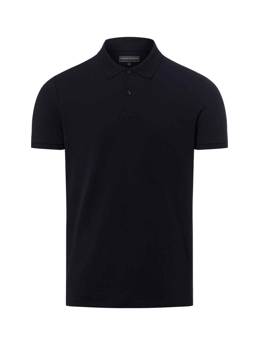 Finshley & Harding Męska koszulka polo Mężczyźni Bawełna niebieski, XXL