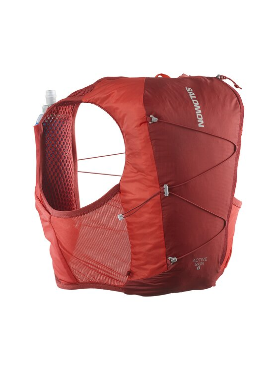 Salomon Kamizelka biegowa Active Skin 8 LC2177900 Czerwony