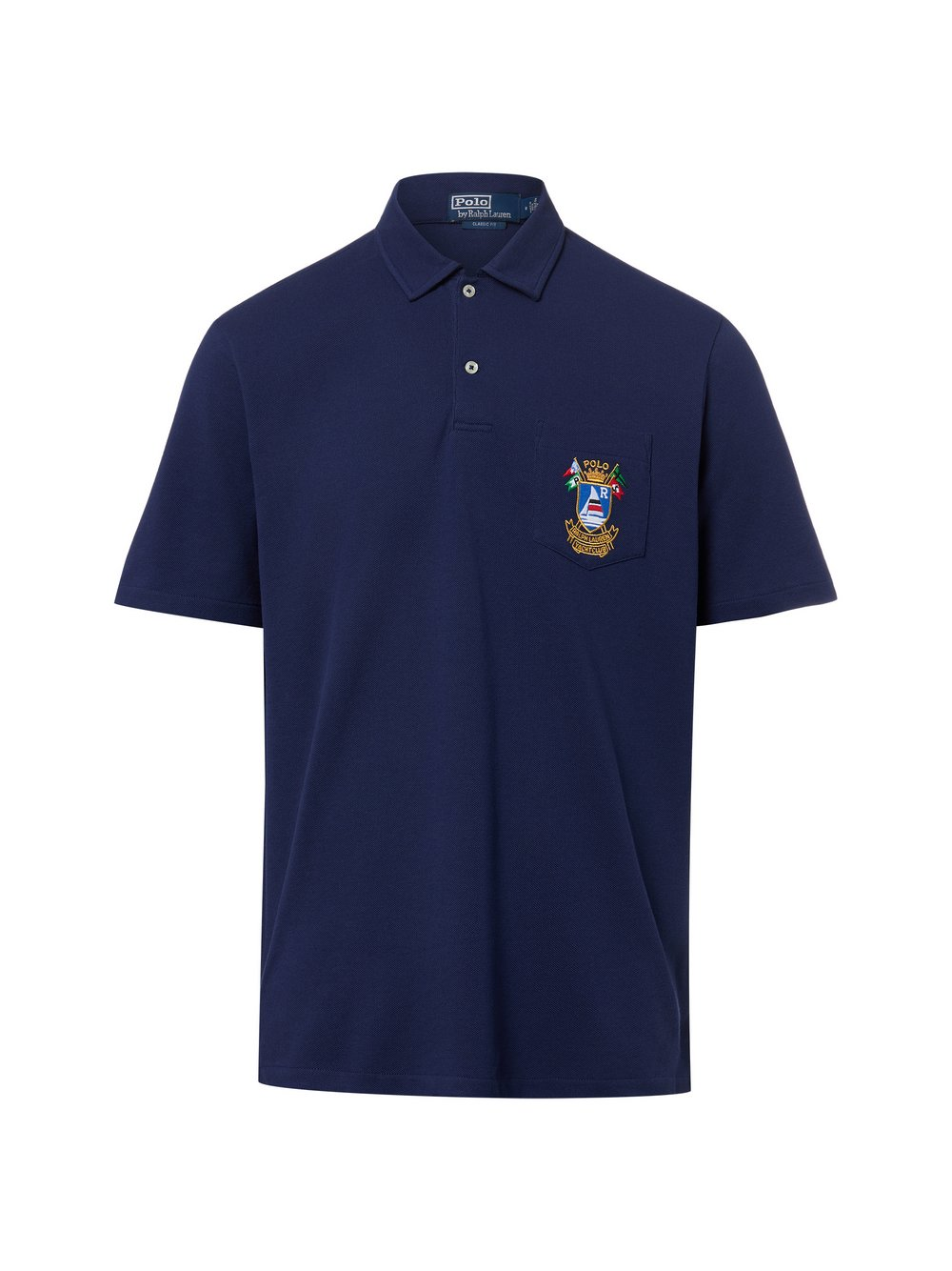 Polo Ralph Lauren Męska koszulka polo Mężczyźni Bawełna niebieski, M