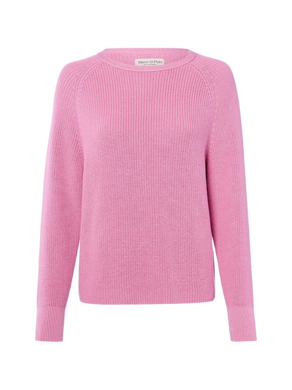 Marc O'Polo Sweter damski z dzianiny Kobiety Bawełna różowy, XL