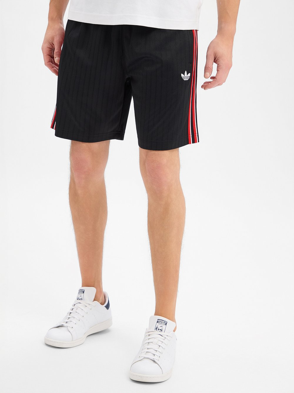 adidas Originals Męskie spodenki dresowe - Firebird Mężczyźni czarny, XS