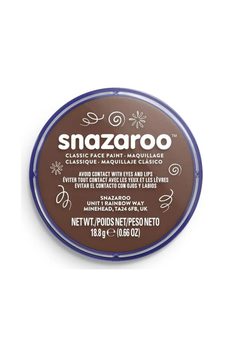 Farba do twarzy jasno brązowa 18ml
