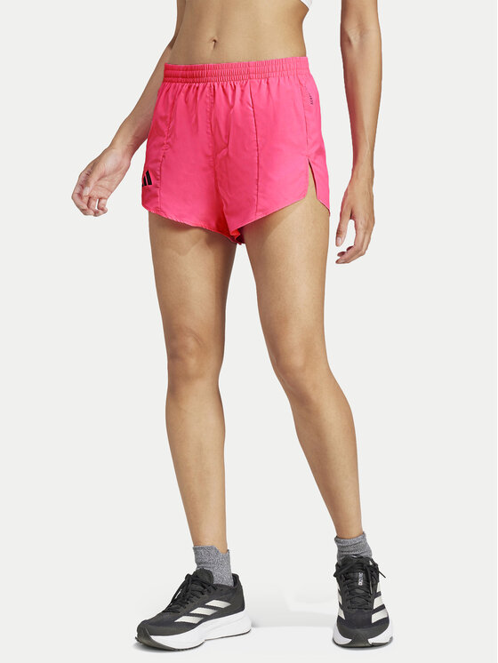 adidas Szorty sportowe Adizero Essentials JF3500 Różowy Regular Fit