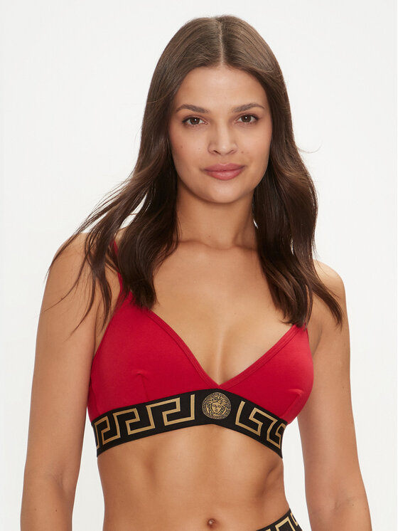 Versace Biustonosz braletka 1000656 1A10011 Czerwony