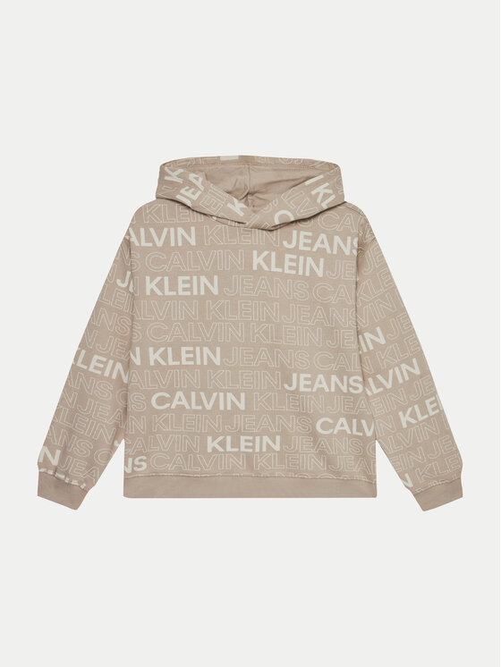 Calvin Klein Jeans Bluza IB0IB02381 Szary Regular Fit