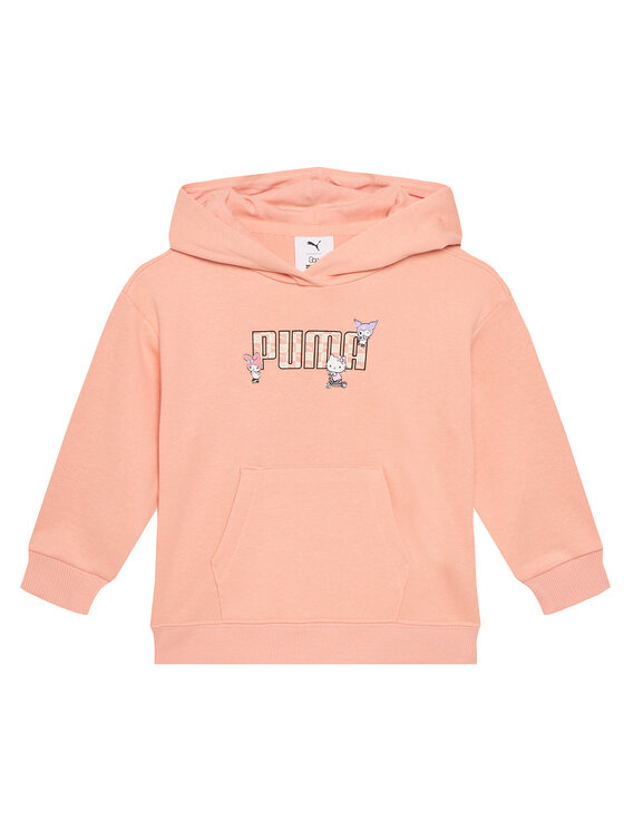 Puma Bluza PUMA X Hello Kitty And Friends 630063 Koralowy Regular Fit