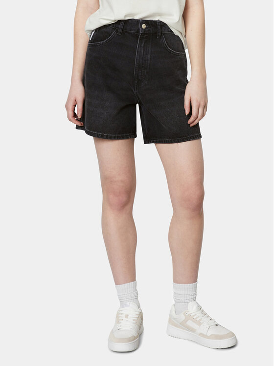 Marc O'Polo Denim Szorty jeansowe 443 9101 13031 Czarny Relaxed Fit