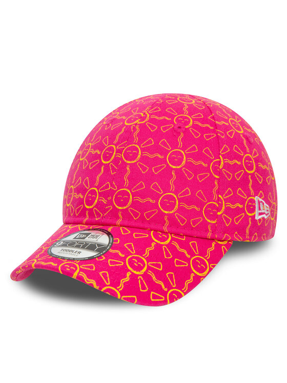 New Era Czapka z daszkiem Kids Aop Sun 940 Ne 60503360 Różowy