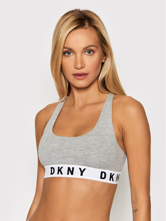 DKNY Biustonosz top DK4519 Szary
