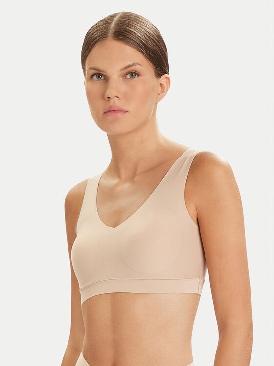 Chantelle Figi Brazylijskie z wysokim stanem Soft Stretch C10690 Beżowy