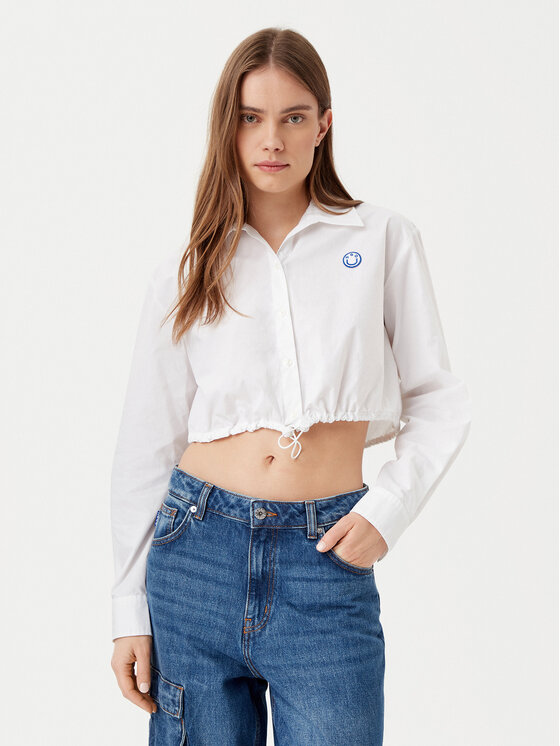 HUGO Koszula Emma 50531482 Biały Regular Fit
