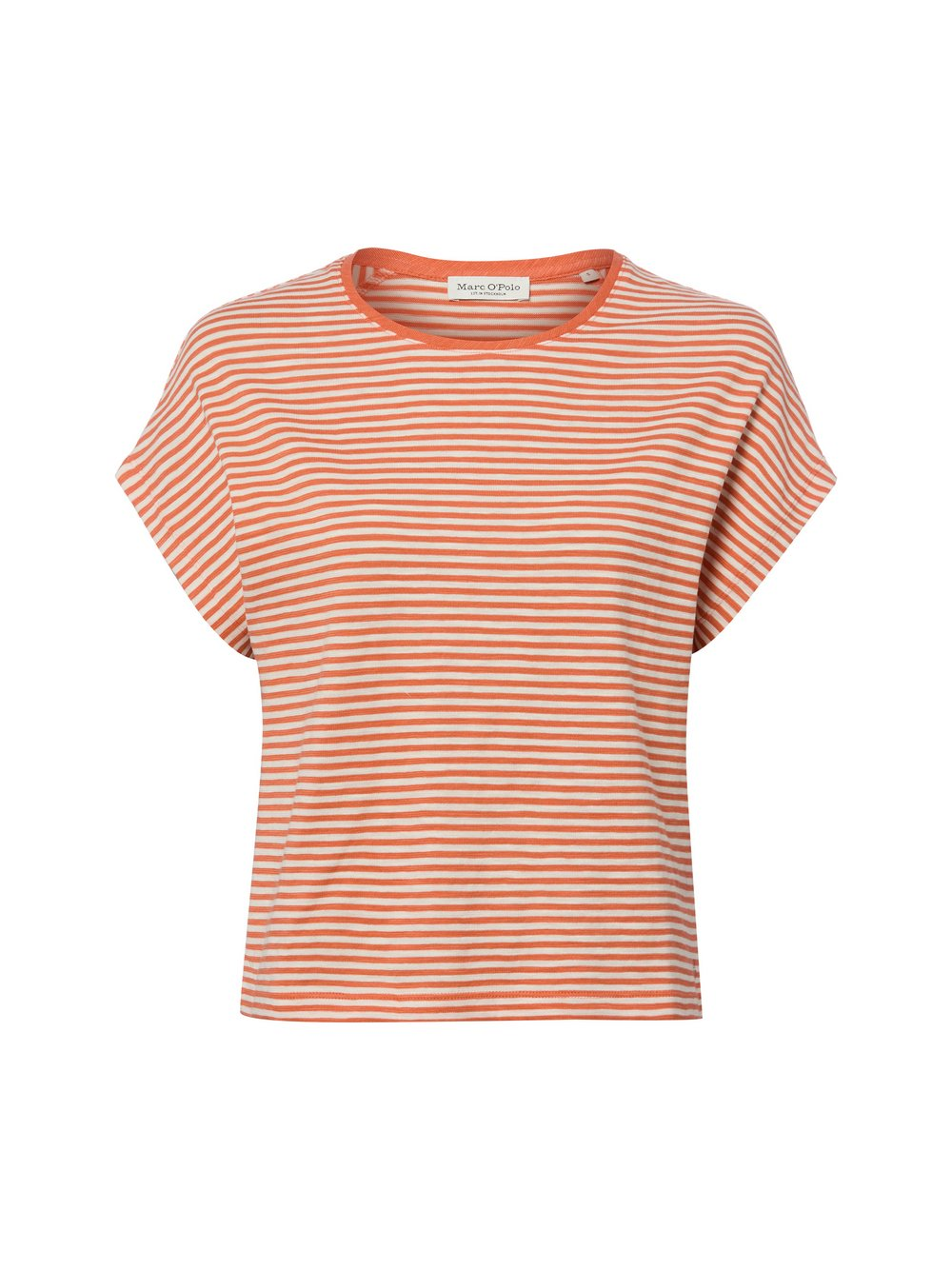 Marc O'Polo Koszulka damska Kobiety Bawełna (100%) pomarańczowy, XL
