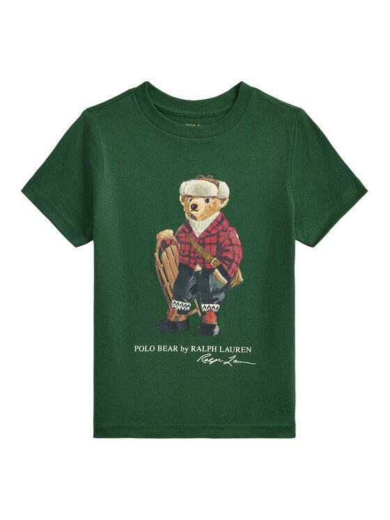 Polo Ralph Lauren T-Shirt 322981260002 Zielony Regular Fit