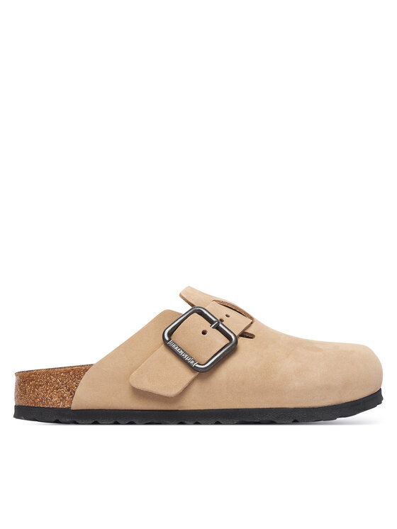 Birkenstock Klapki Boston Wire Buckle 1031573 Beżowy jasny