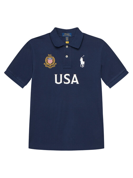 Polo Ralph Lauren Polo 323B23441001 Granatowy Regular Fit