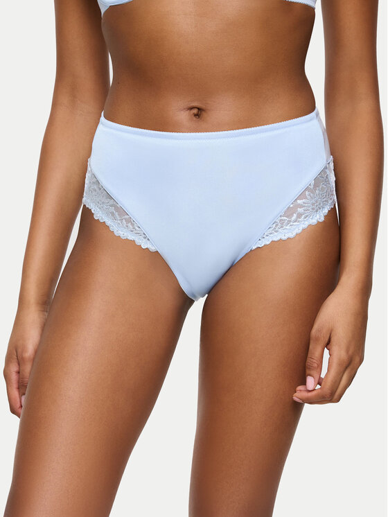 Triumph Figi klasyczne z wysokim stanem Ladyform Soft Maxi 10210671 Błękitny