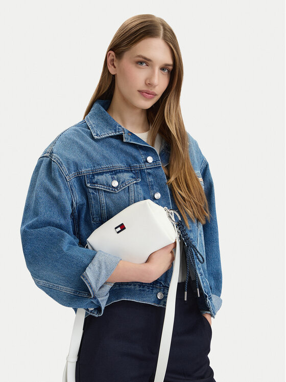 Tommy Jeans Torebka Tjw City Charm Camera Bag AW0AW18456 Biały