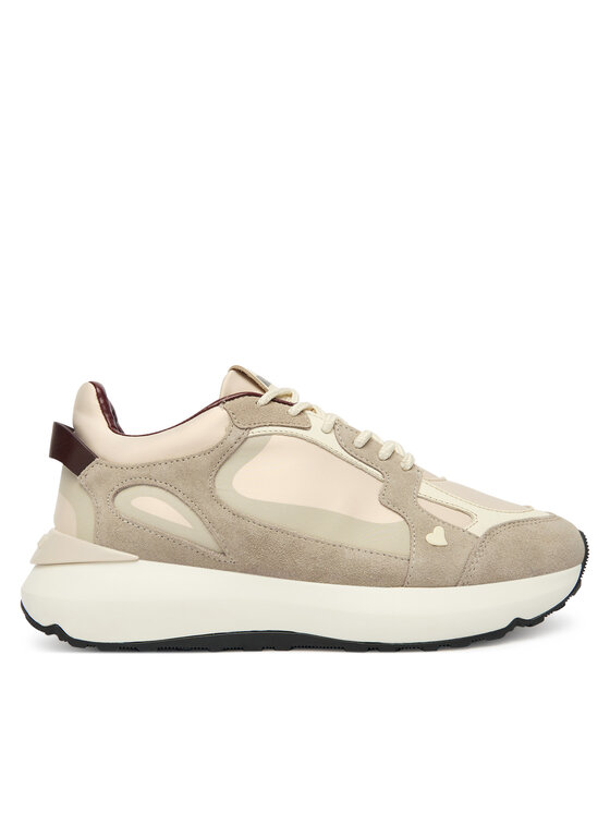 LOVE MOSCHINO Sneakersy JA15415G0NINE10A Beżowy