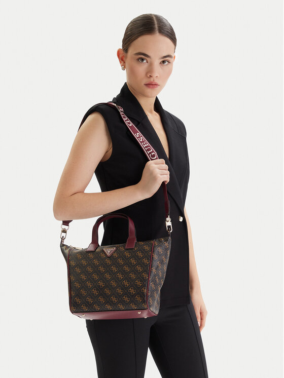 Guess Torebka Follie Travel TWLQ96 76019 Brązowy