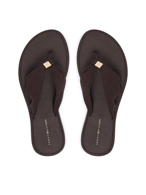 Tommy Hilfiger Japonki Th Scandi Soft Summer Sandal FW0FW09421 Brązowy