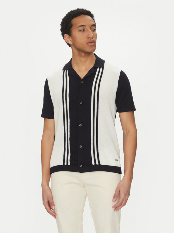 JOOP! Koszula 17 JK-13Kamor 30045228 Granatowy Modern Fit