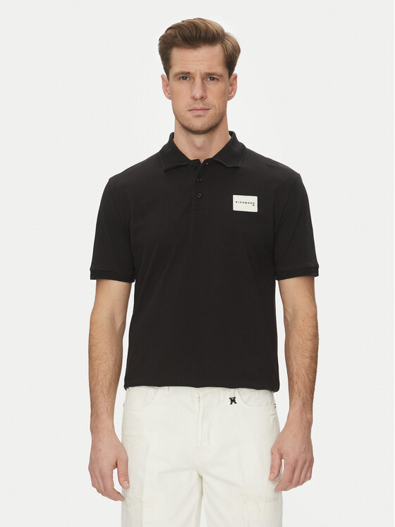 Richmond X Polo UMP25170PO Czarny Regular Fit