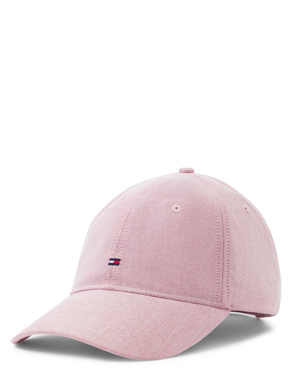 Tommy Hilfiger Męska czapka z daszkiem - Oxford Mężczyźni Bawełna różowy, ONE SIZE