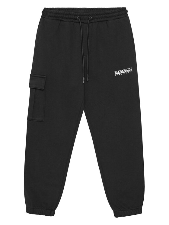 Napapijri Spodnie dresowe M-Inot NP0A891G M Czarny Regular Fit