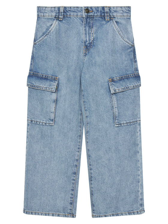 United Colors Of Benetton Jeansy 4R76CE041 Niebieski Straight Fit