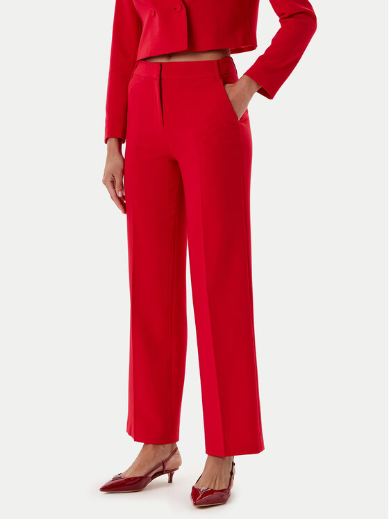 Tatuum Spodnie materiałowe Masda 3 T2508.147 Czerwony Wide Leg