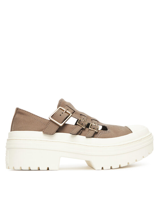 Converse Półbuty Chuck Taylor All Star Lugged Heel Mary Jane Sandal A13552C Zielony
