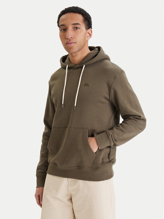 Quiksilver Bluza Salt Water EQYFT05159 Zielony Regular Fit