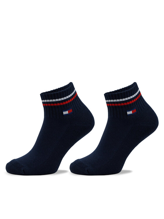Tommy Hilfiger Skarpety krótkie 701228177 Granatowy
