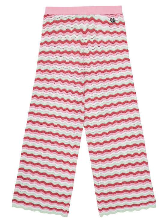 Guess Spodnie materiałowe J5GB10 Z3MR1 Różowy Modern Relaxed Fit