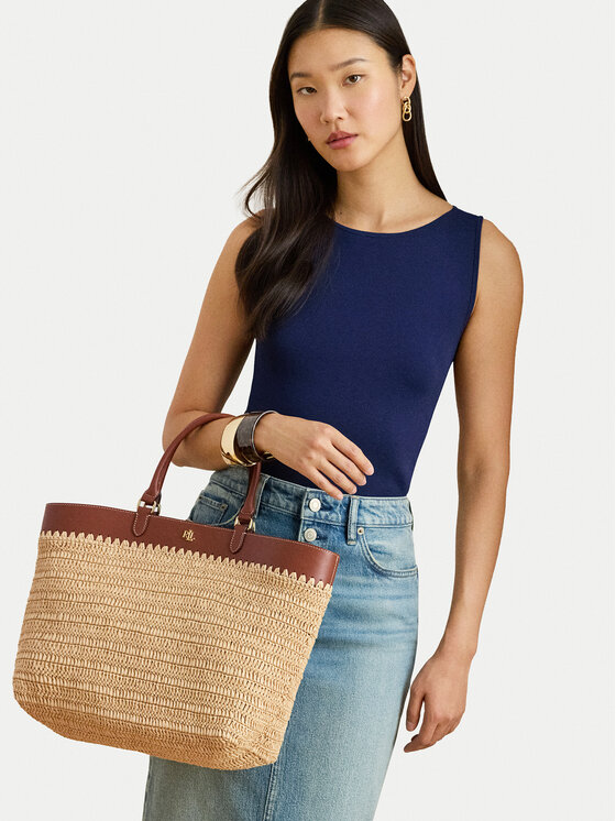 LAUREN RALPH LAUREN Torebka 431982183001 Brązowy
