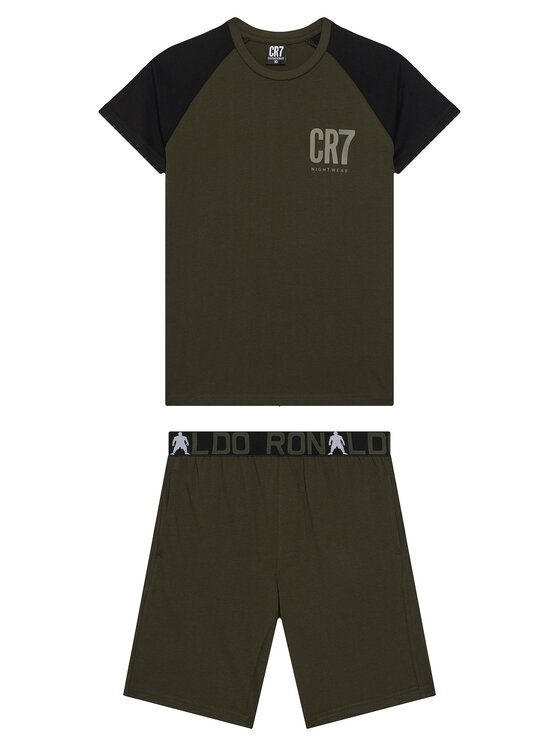 Cristiano Ronaldo CR7 Piżama 8770-41 Kolorowy Regular Fit