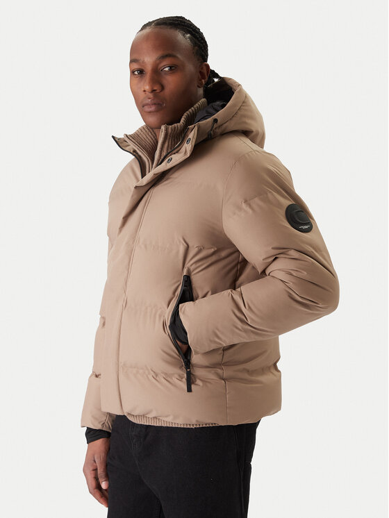 Jack & Jones Kurtka zimowa Fusion 12285919 Beżowy Regular Fit