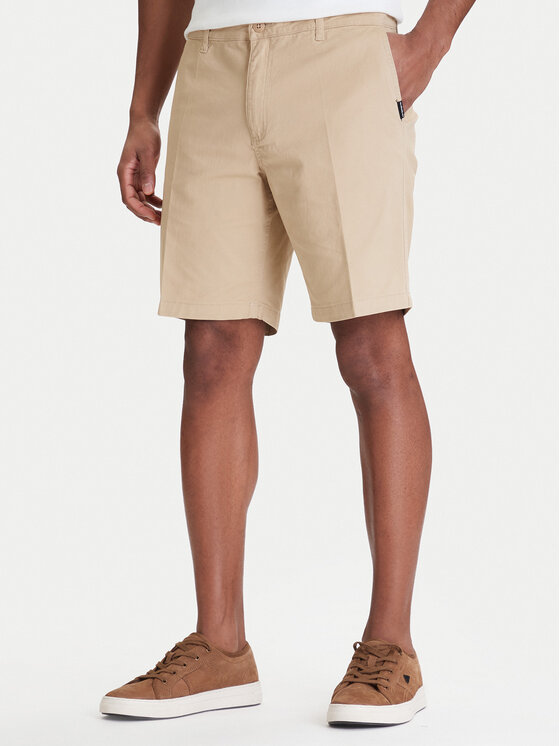 Quiksilver Szorty materiałowe EQYWS03890 Beżowy Regular Fit