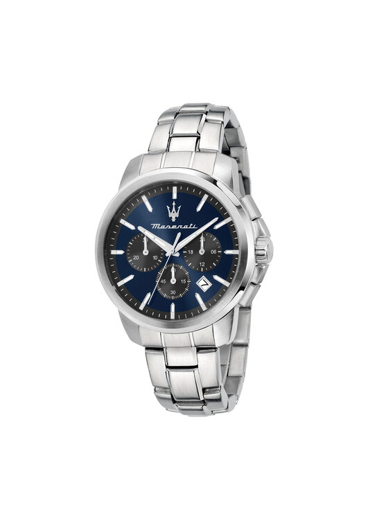 Maserati Zegarek Successo Chronograph R8873621051 Srebrny