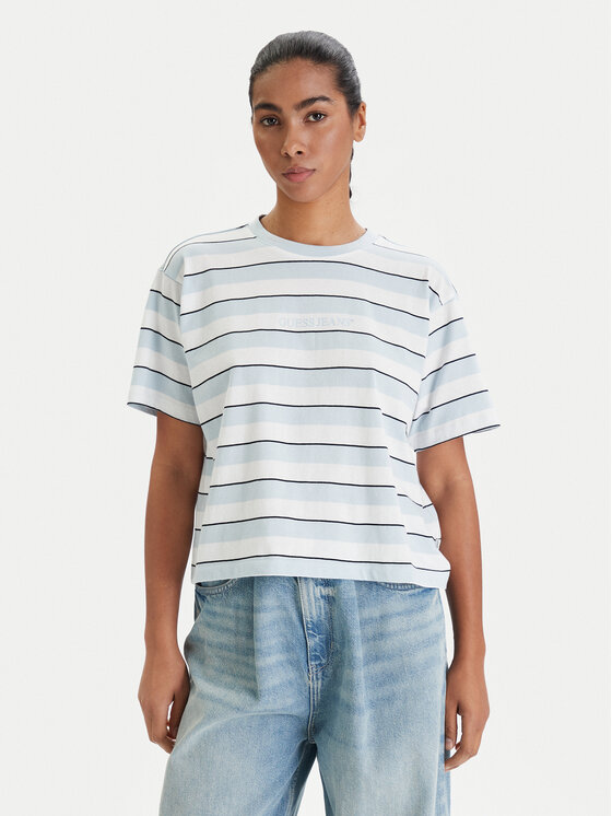 Guess Jeans T-Shirt W6RI19 K8HM0 Kolorowy Regular Fit