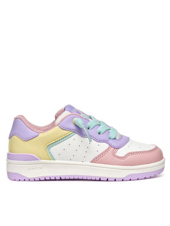 Geox Sneakersy J Washiba Girl J36HXD 054FU C8R2M M Kolorowy