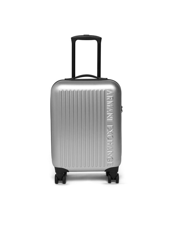 Armani Exchange Walizka kabinowa XW002233 AF21472 M8104 Srebrny